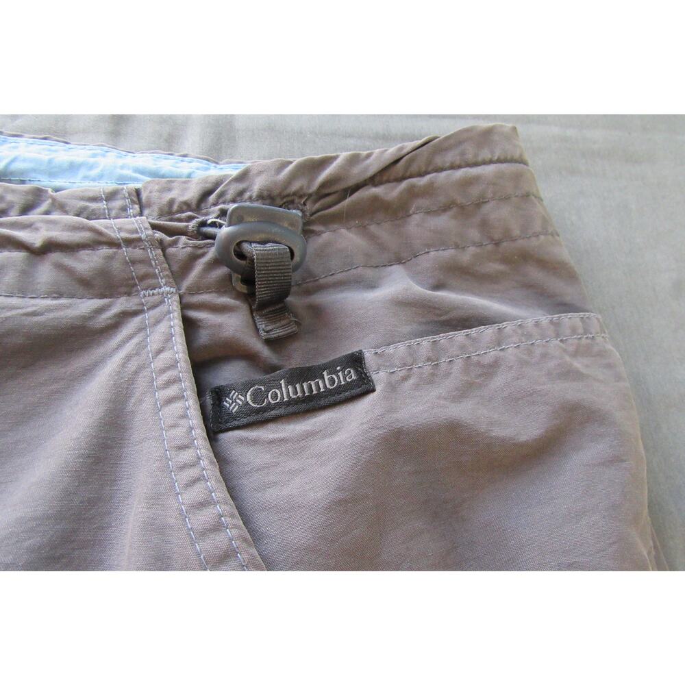 Columbia Capri Pants Women's Large Gray Hiking Outdoors Lightweight - Picture 4 of 13